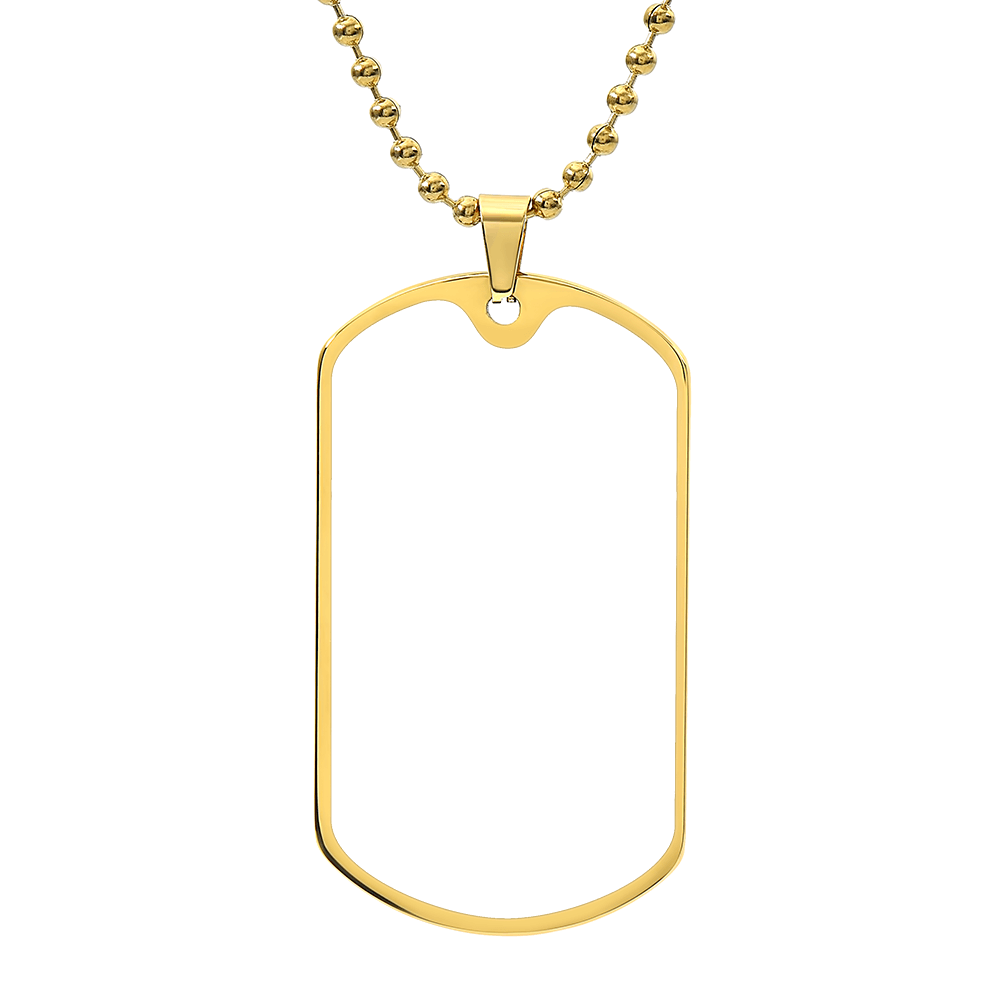 Personalized Dog Tag Necklace
