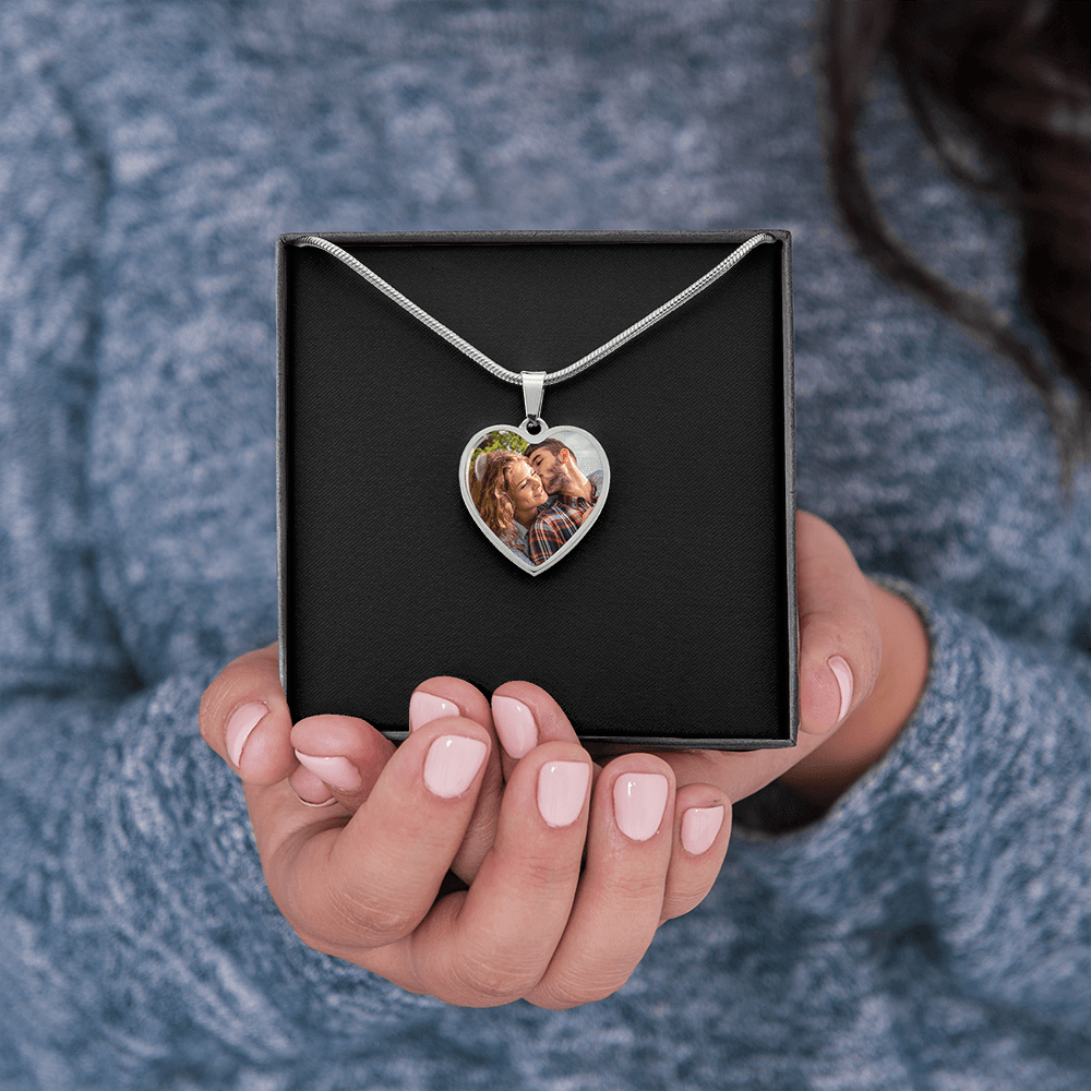 Personalized Heart Necklace