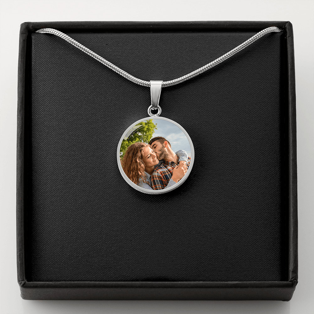 Personalized Circle Necklace