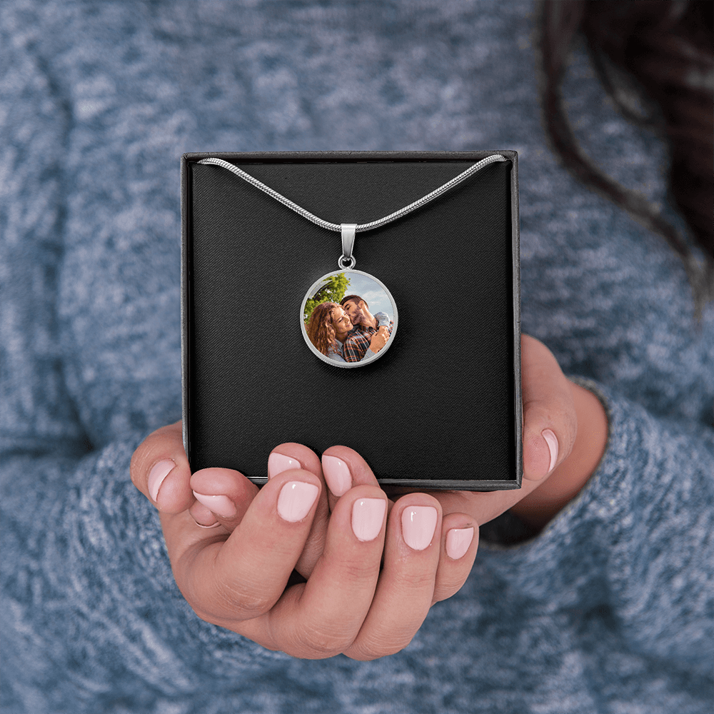 Personalized Circle Necklace