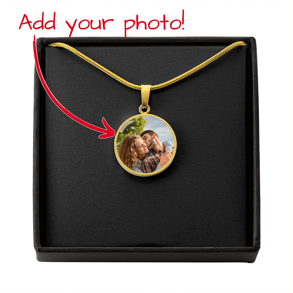 Personalized Circle Necklace