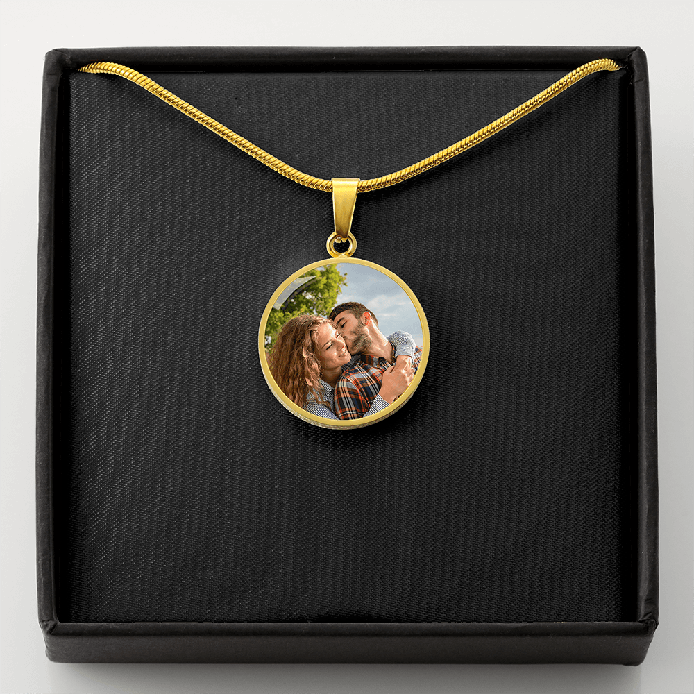 Personalized Circle Necklace