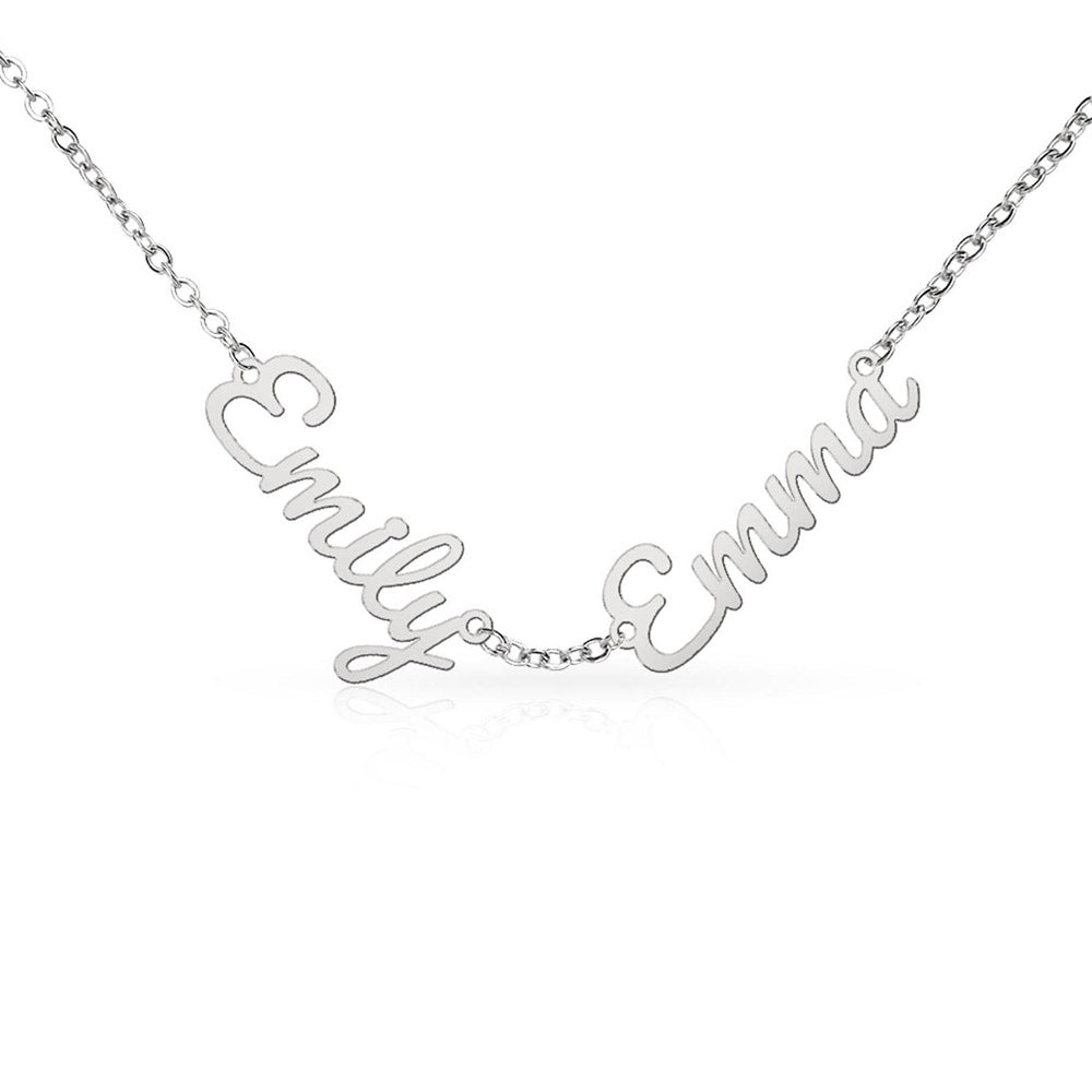 2 Name Necklace