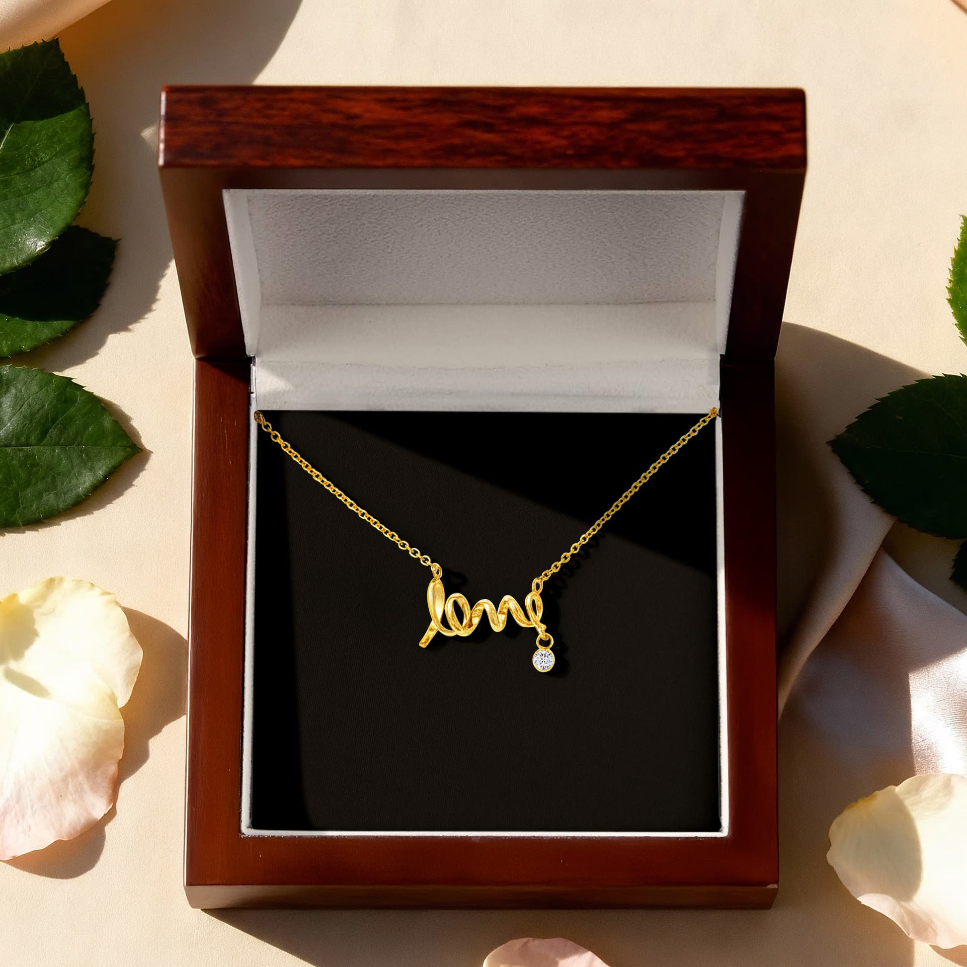 Scripted Love Necklace
