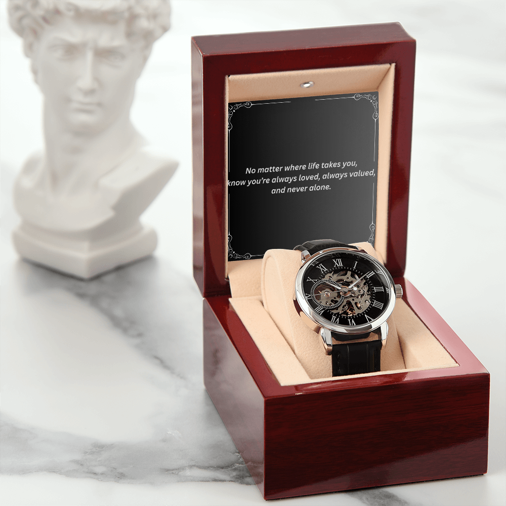 Openwork Watch – Perfect Gift for Men