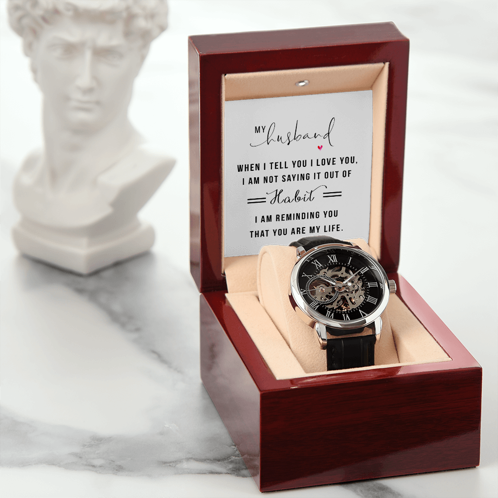 Openwork Watch for Husband