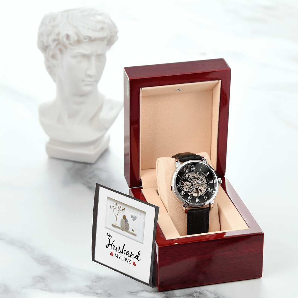 Openwork Watch Gift for Husband