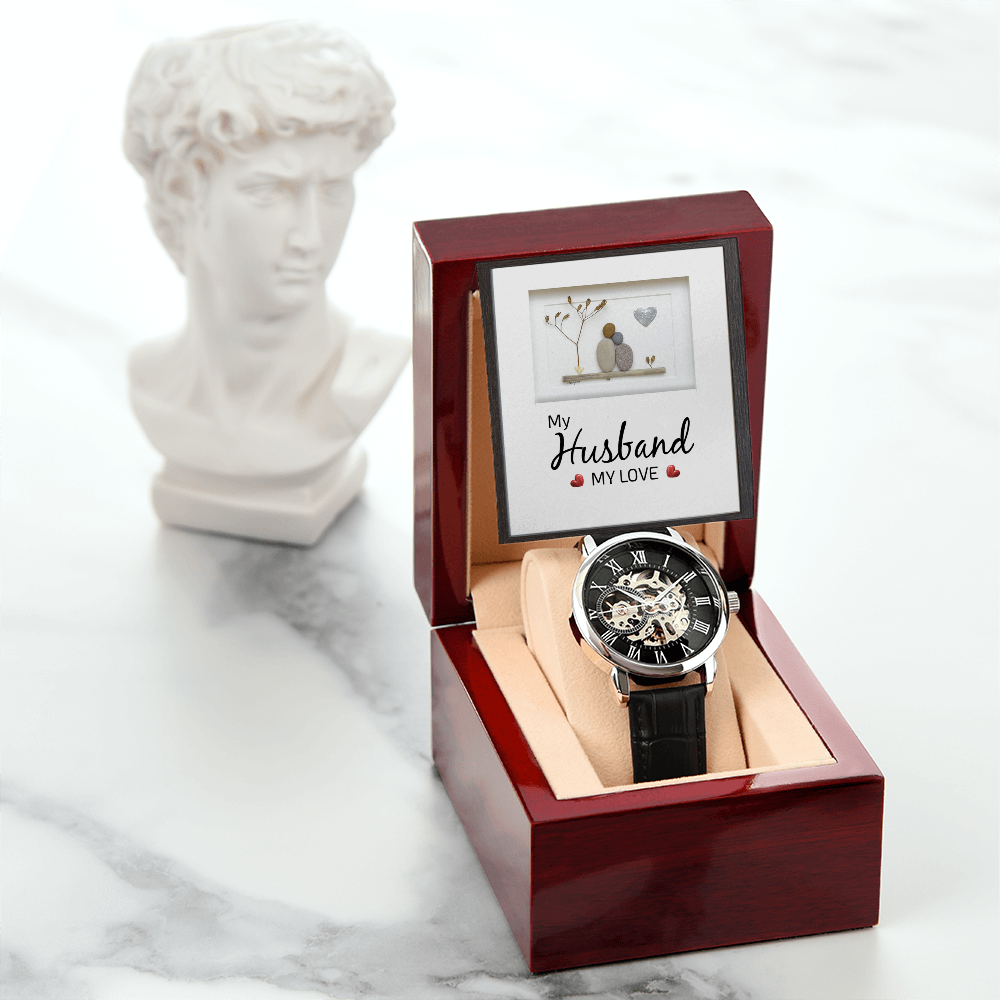 Openwork Watch Gift for Husband