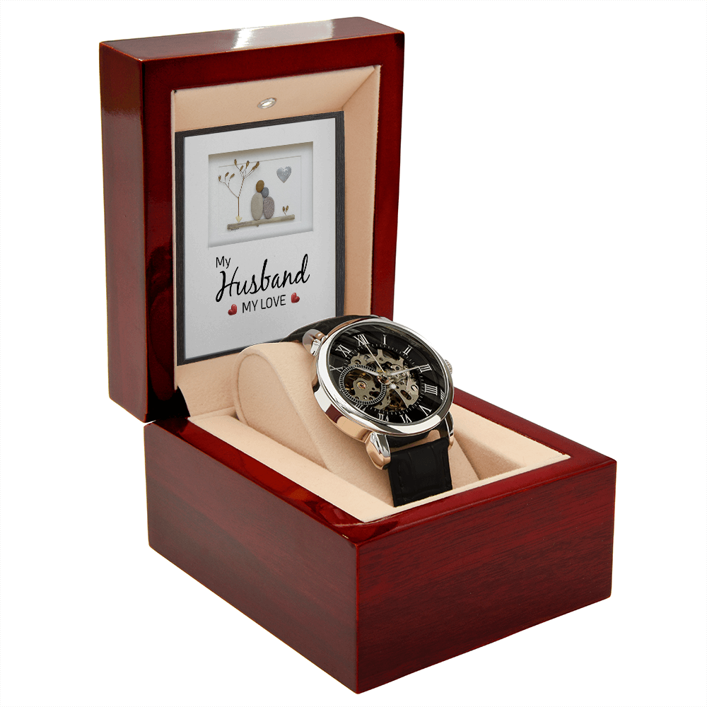 Openwork Watch Gift for Husband