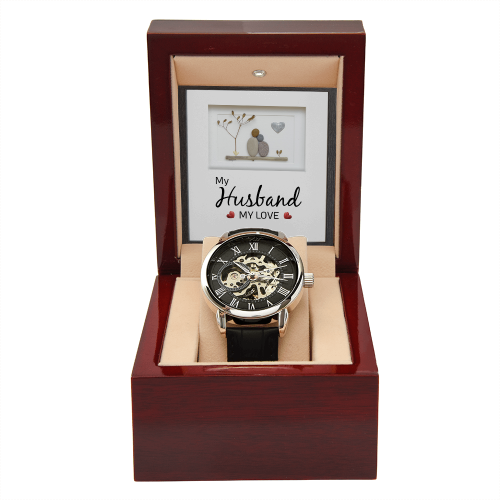 Openwork Watch Gift for Husband