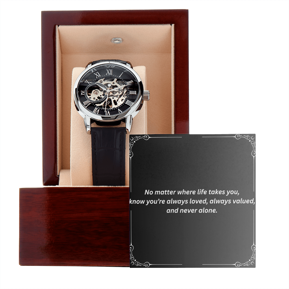 Openwork Watch – Perfect Gift for Men