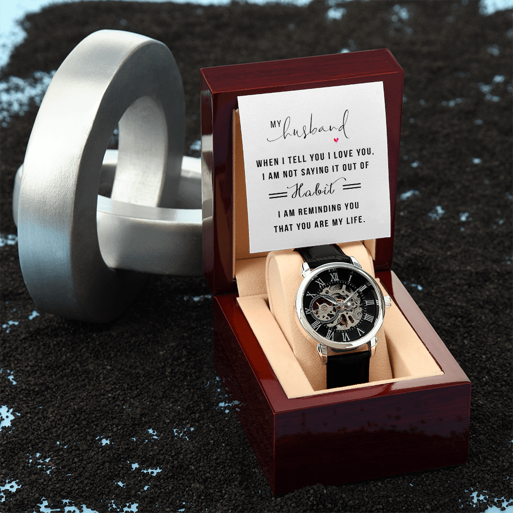 Openwork Watch for Husband