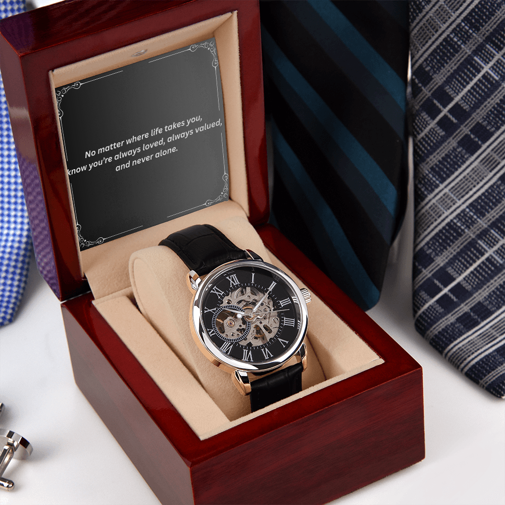 Openwork Watch – Perfect Gift for Men