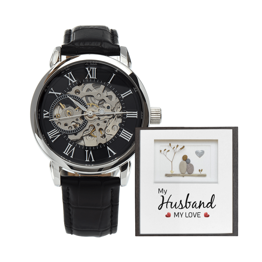 Openwork Watch Gift for Husband