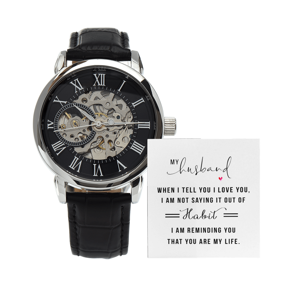 Openwork Watch for Husband