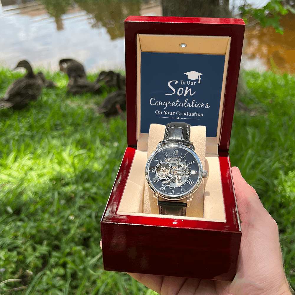 Openwork Watch Gift from Parents