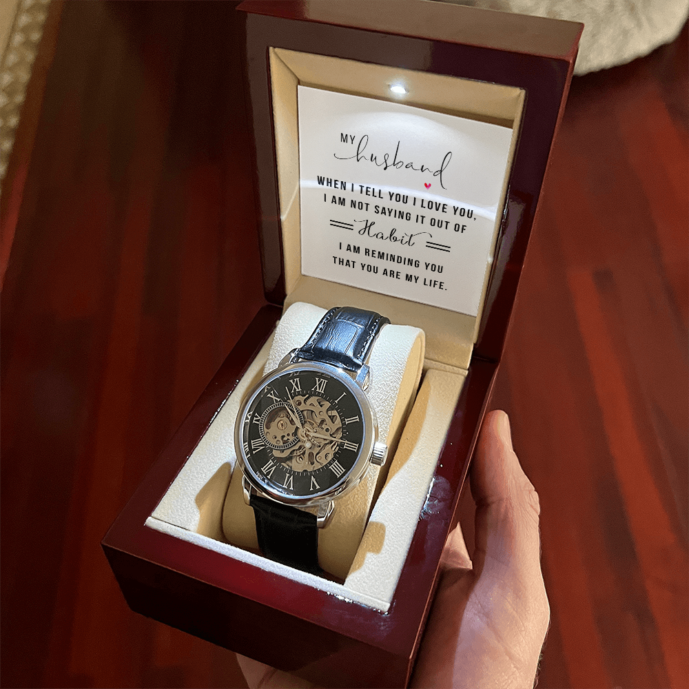 Openwork Watch for Husband