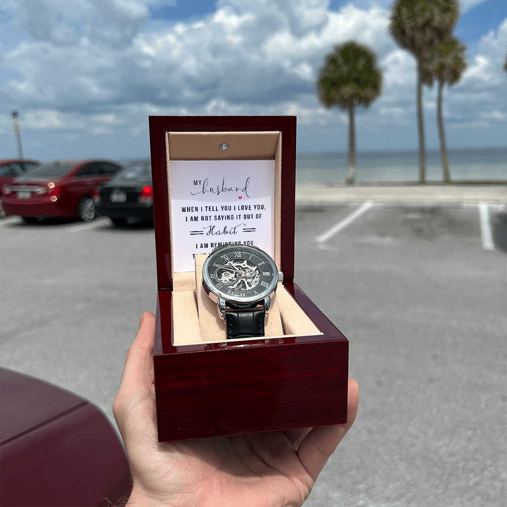 Openwork Watch for Husband