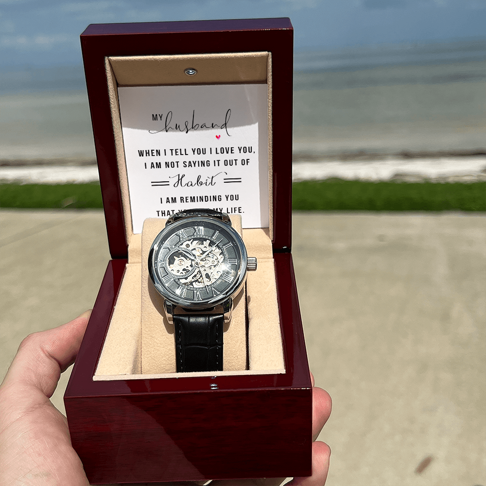 Openwork Watch for Husband