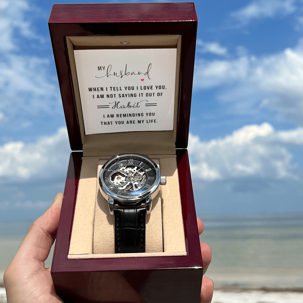 Openwork Watch for Husband