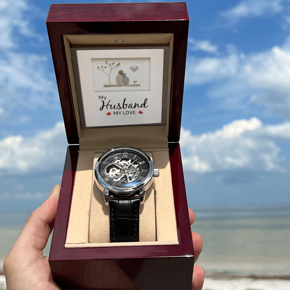 Openwork Watch Gift for Husband