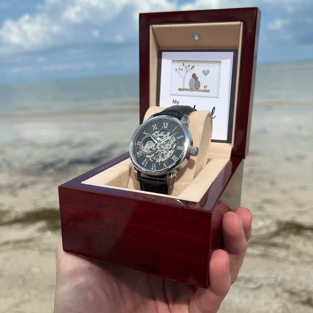 Openwork Watch Gift for Husband