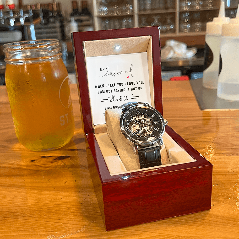 Openwork Watch for Husband