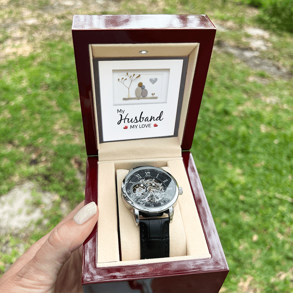 Openwork Watch Gift for Husband