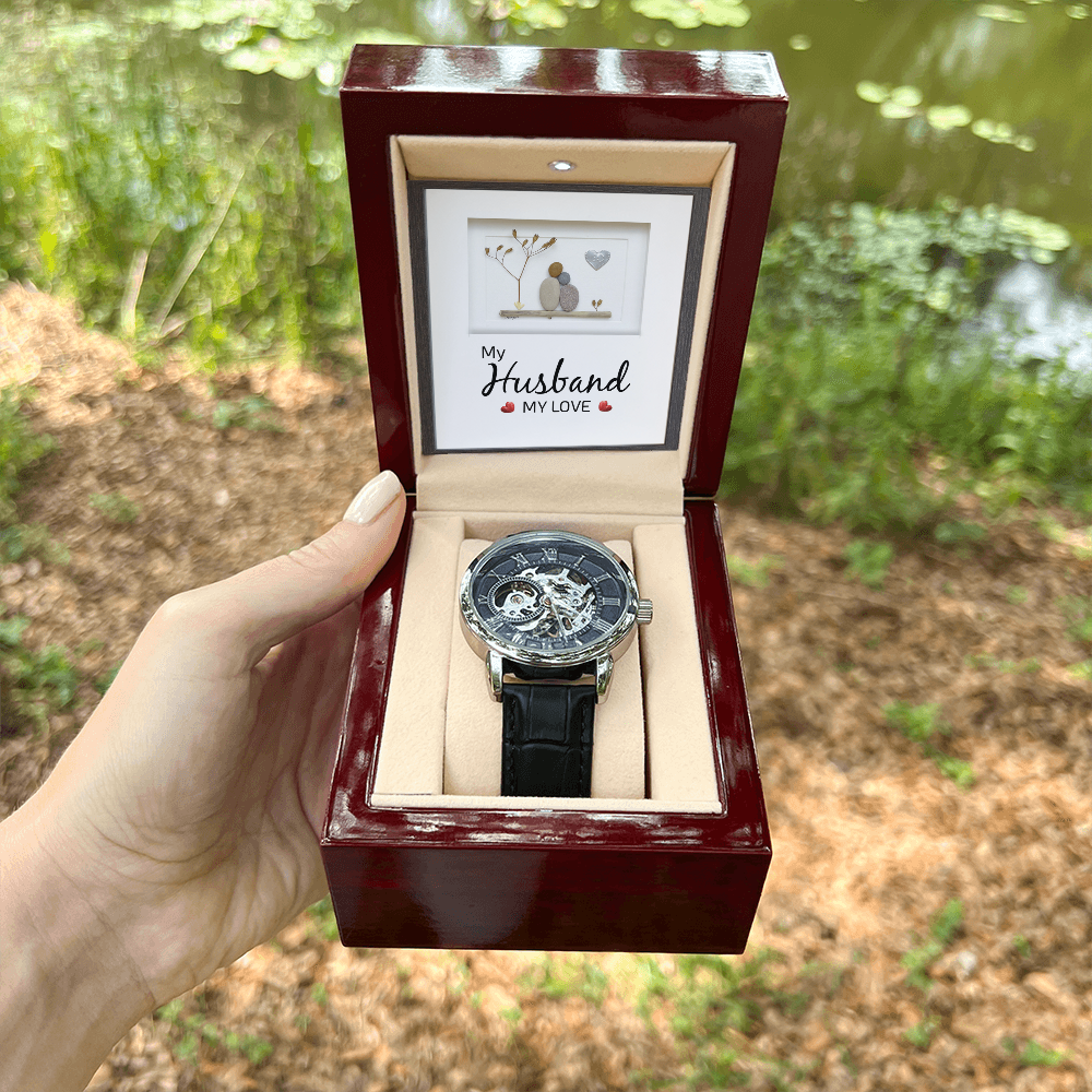 Openwork Watch Gift for Husband
