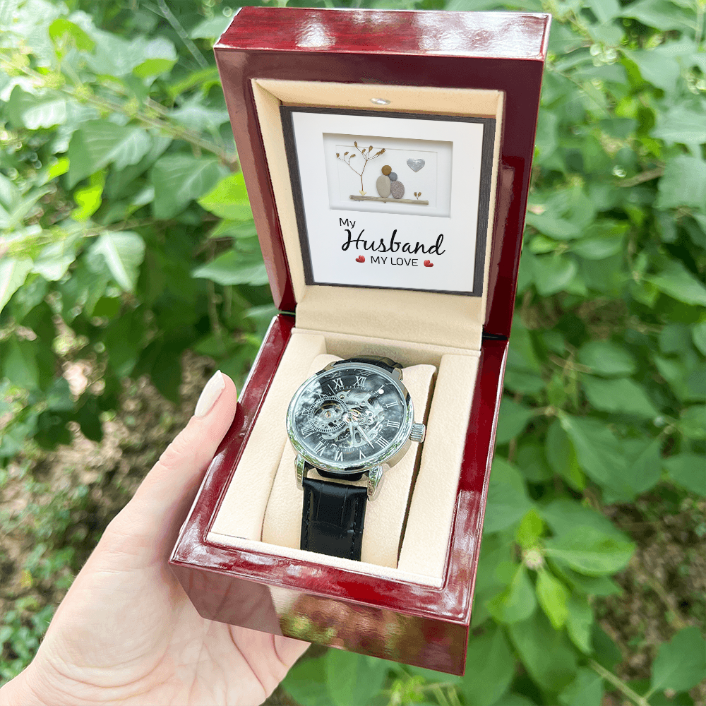 Openwork Watch Gift for Husband