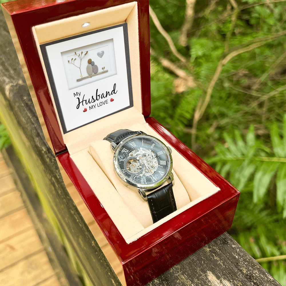Openwork Watch Gift for Husband