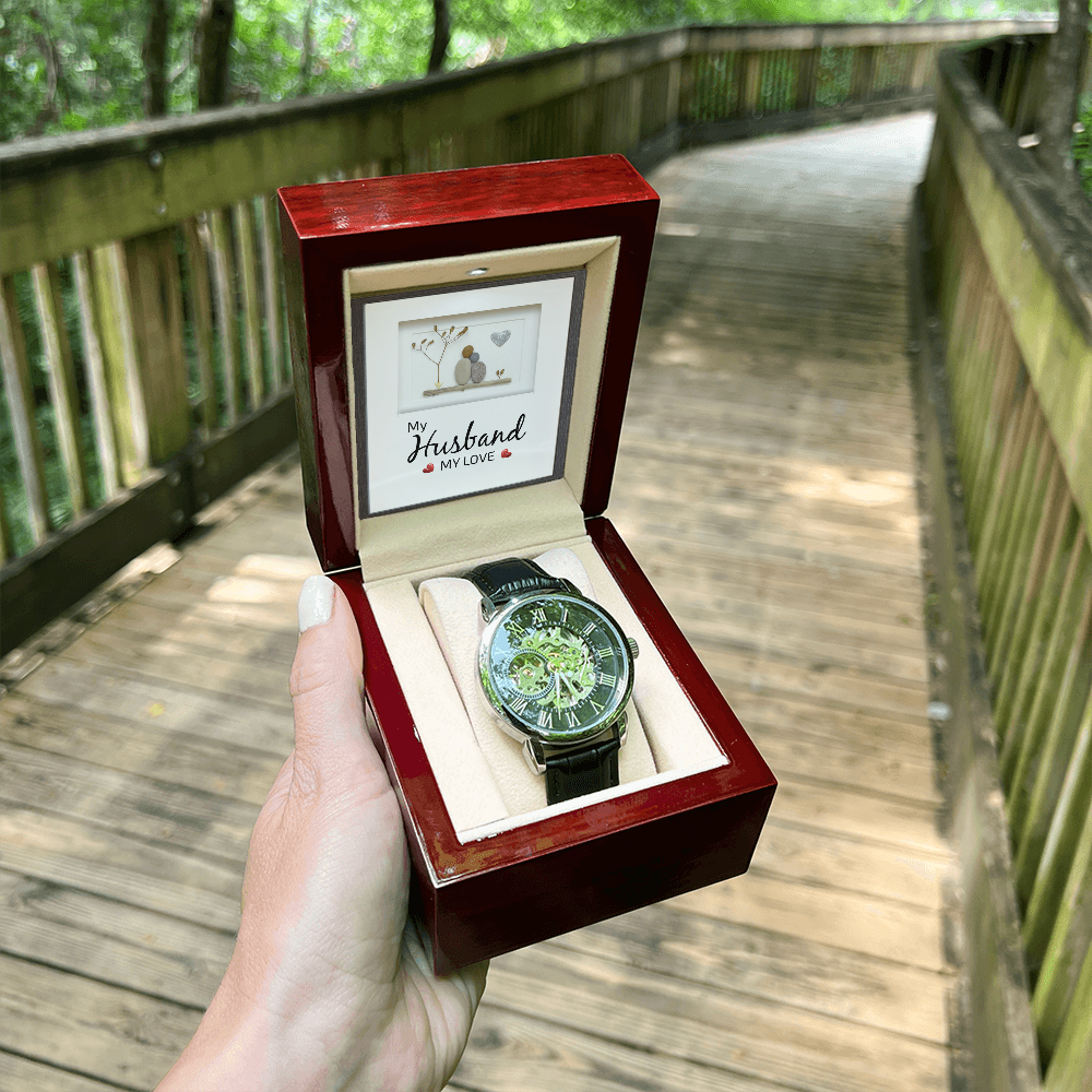 Openwork Watch Gift for Husband