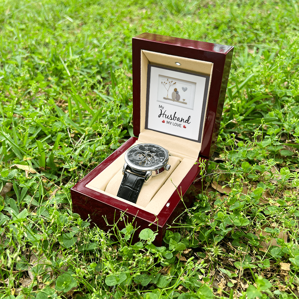 Openwork Watch Gift for Husband