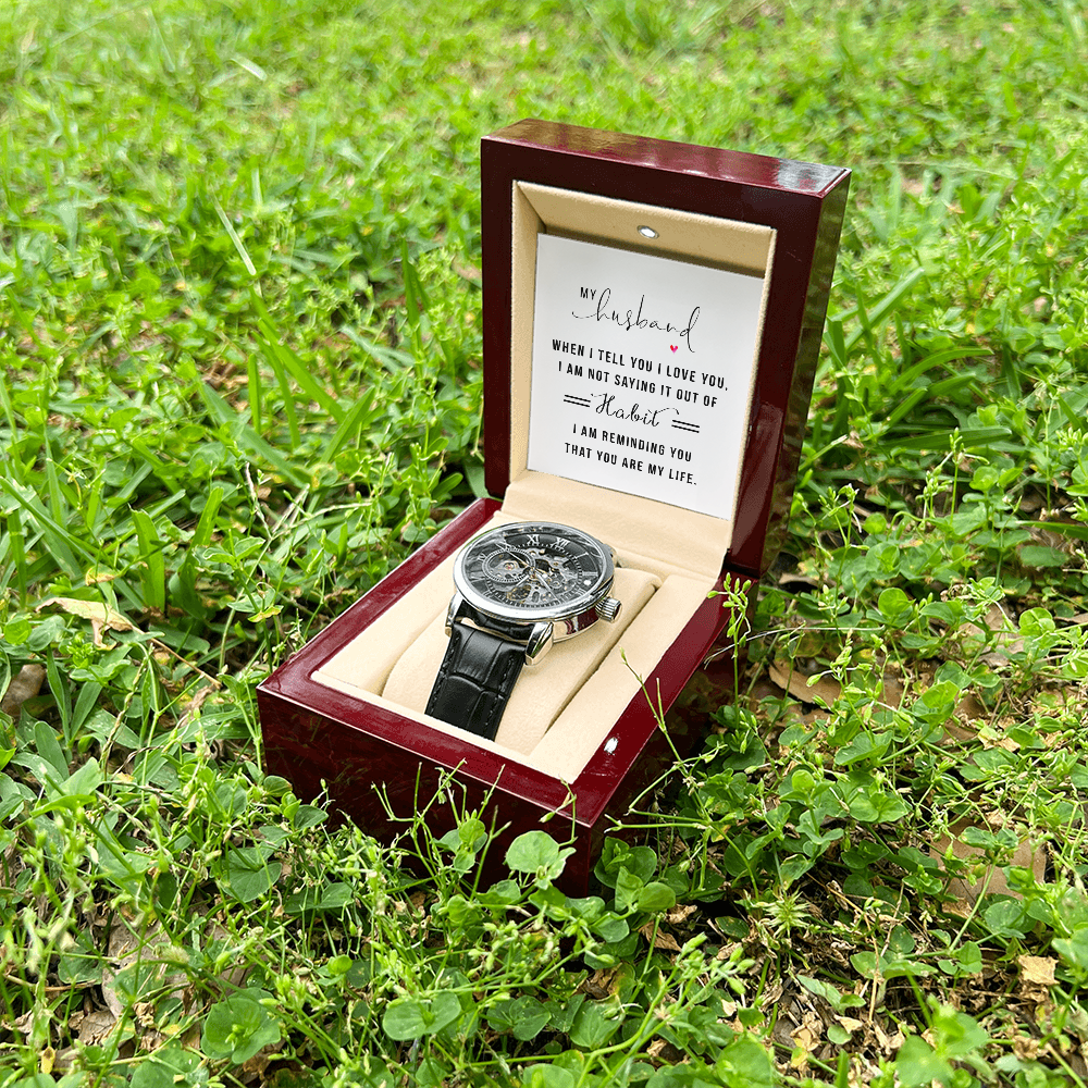 Openwork Watch for Husband