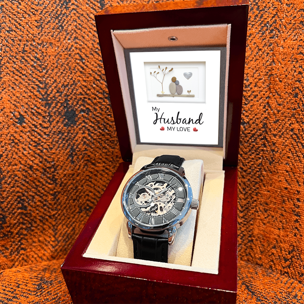 Openwork Watch Gift for Husband