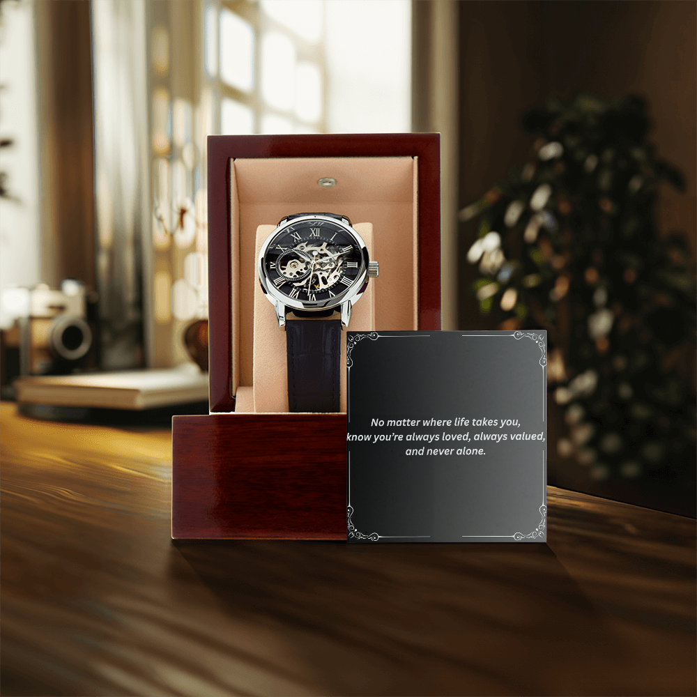 Openwork Watch – Perfect Gift for Men
