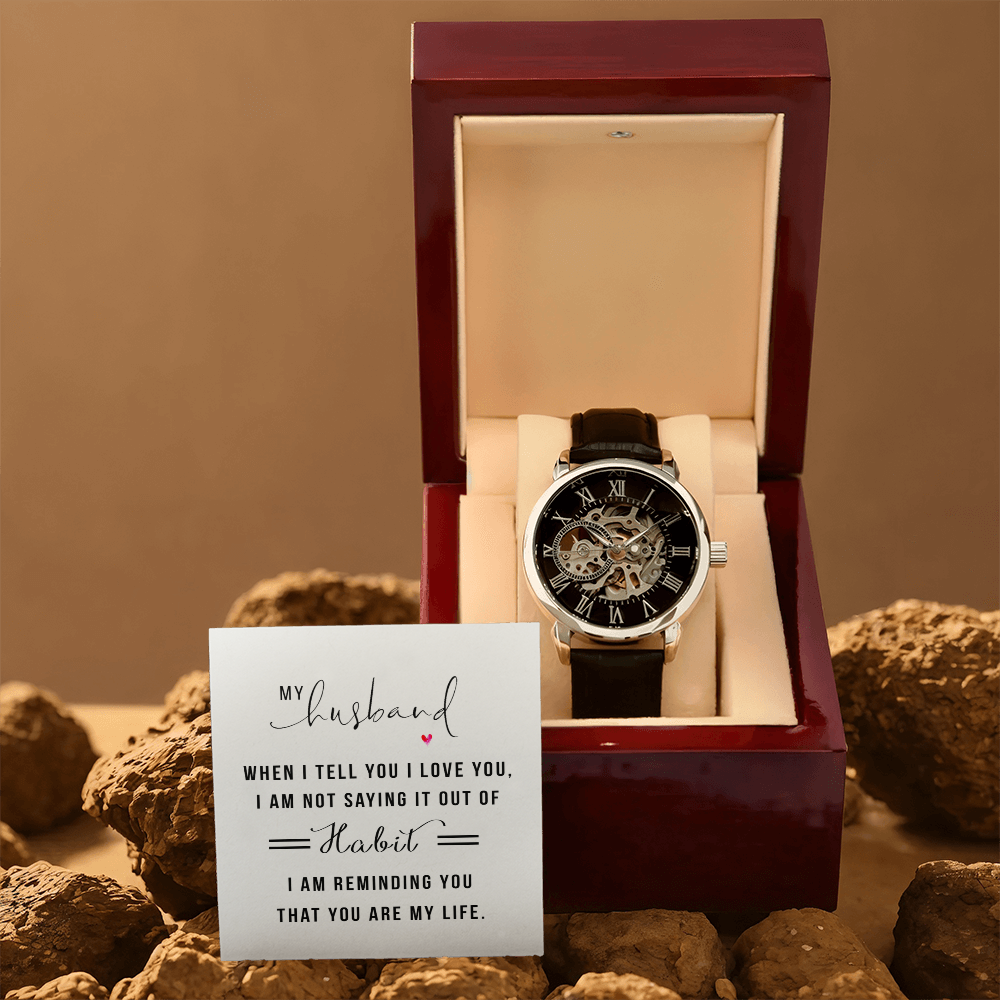 Openwork Watch for Husband
