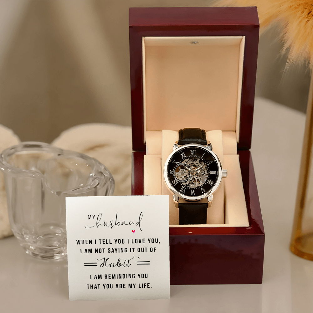 Openwork Watch for Husband