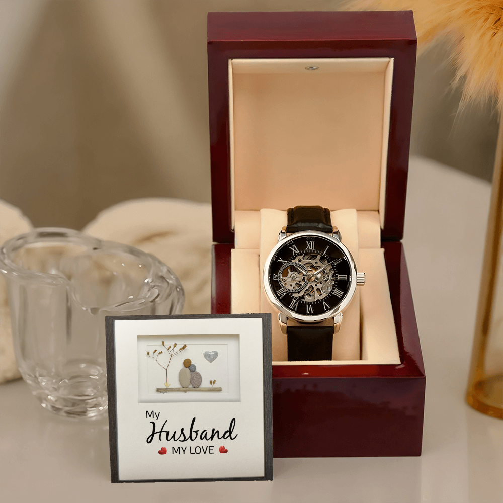Openwork Watch Gift for Husband