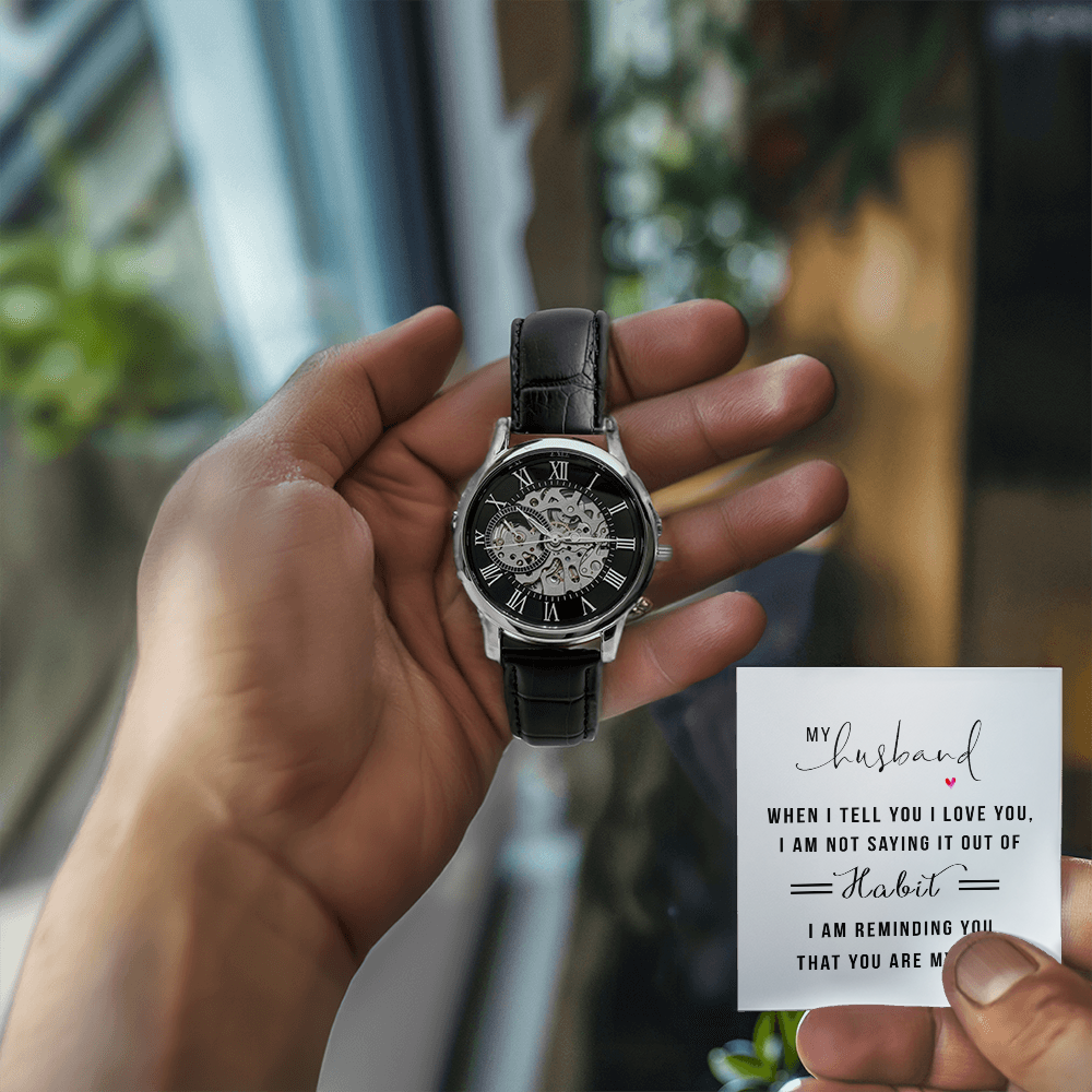 Openwork Watch for Husband