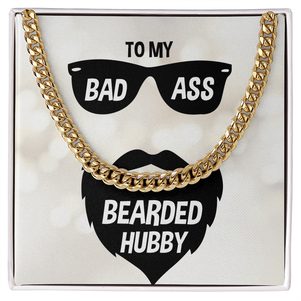 Cuban Link Chain Gift from Wife to Husband