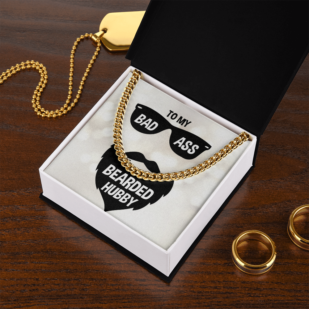 Cuban Link Chain Gift from Wife to Husband