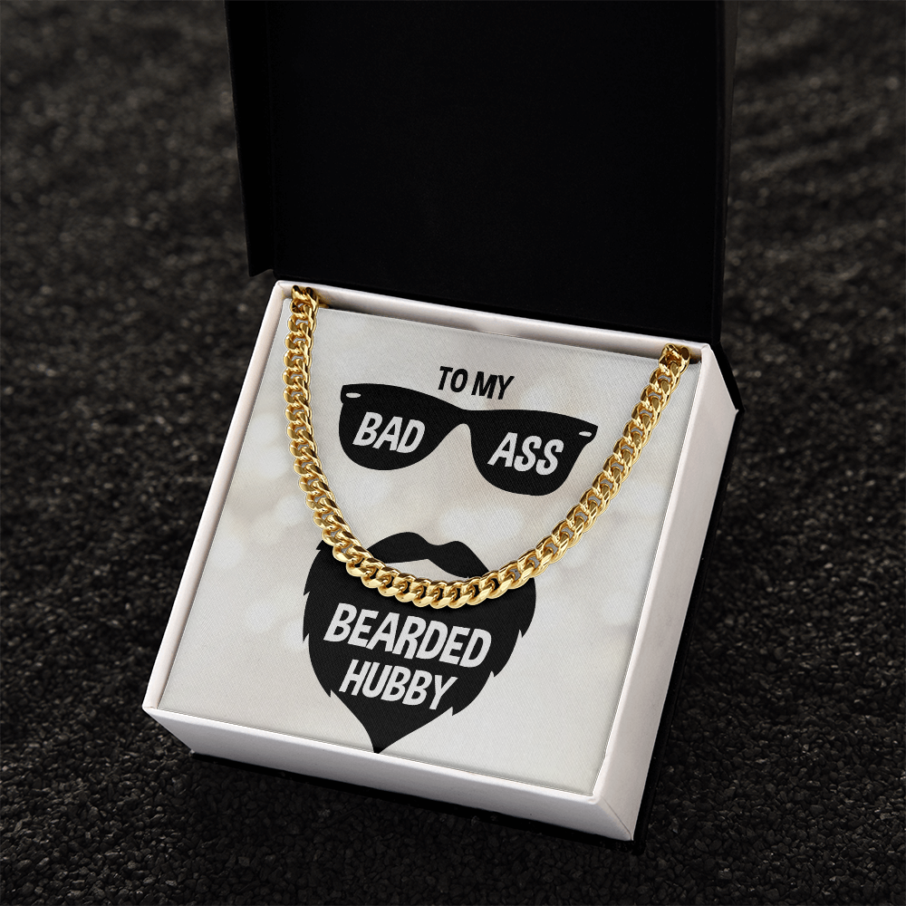 Cuban Link Chain Gift from Wife to Husband