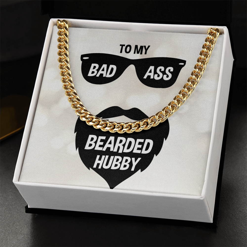 Cuban Link Chain Gift from Wife to Husband