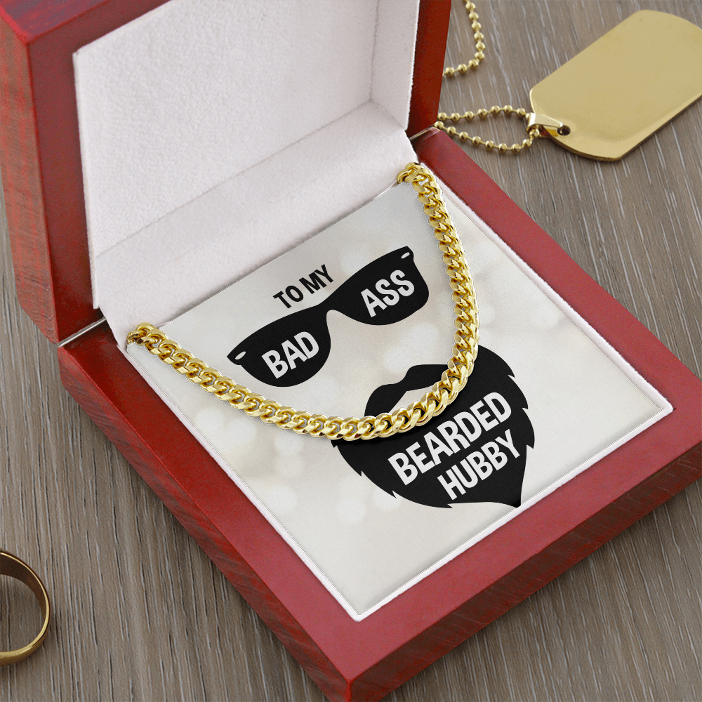 Cuban Link Chain Gift from Wife to Husband