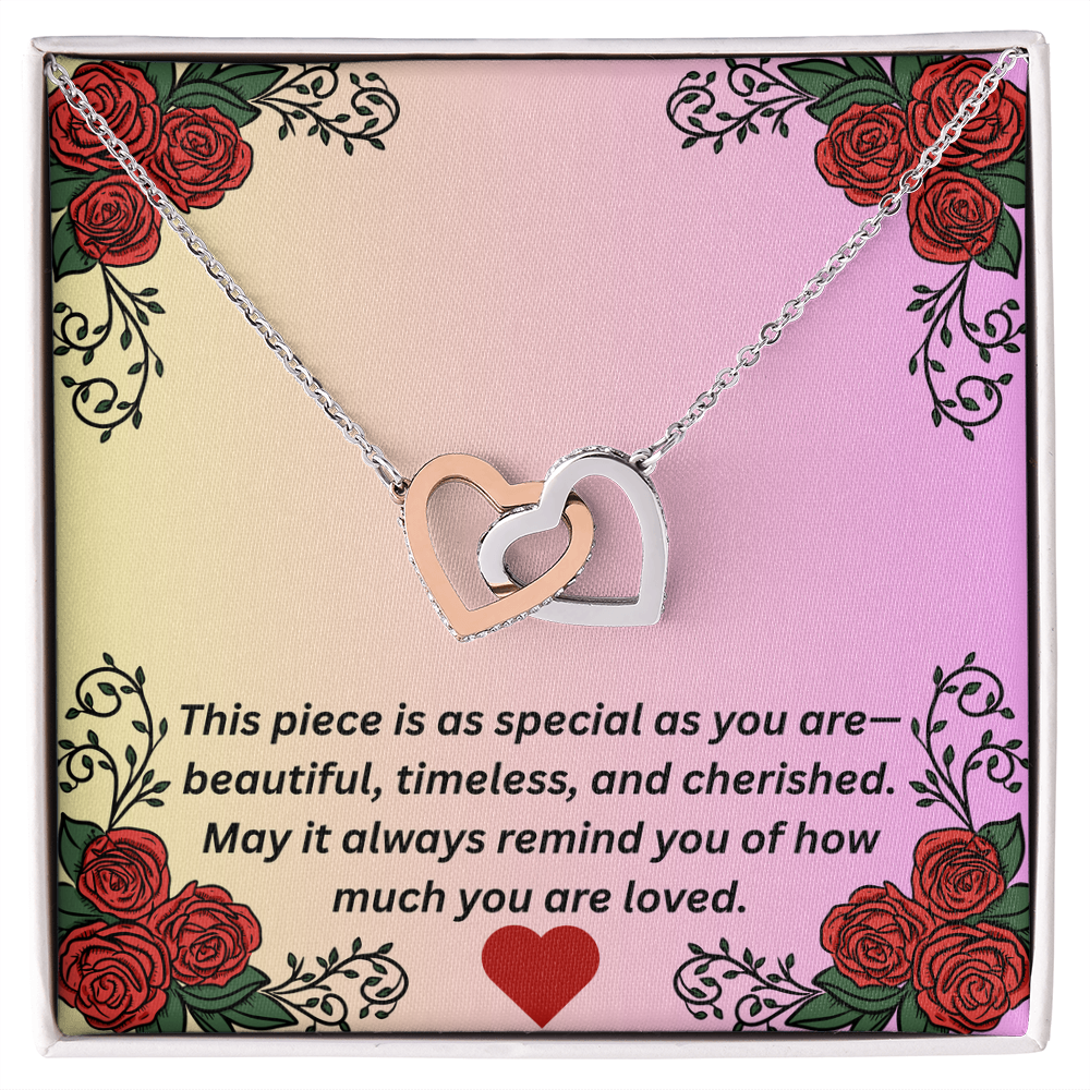 Interlocking Hearts Necklace – Meaningful Gift for Her