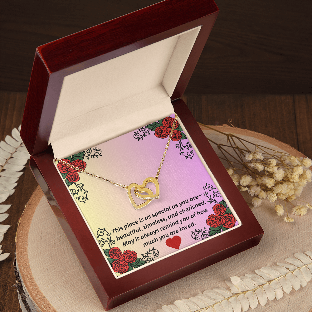 Interlocking Hearts Necklace – Meaningful Gift for Her