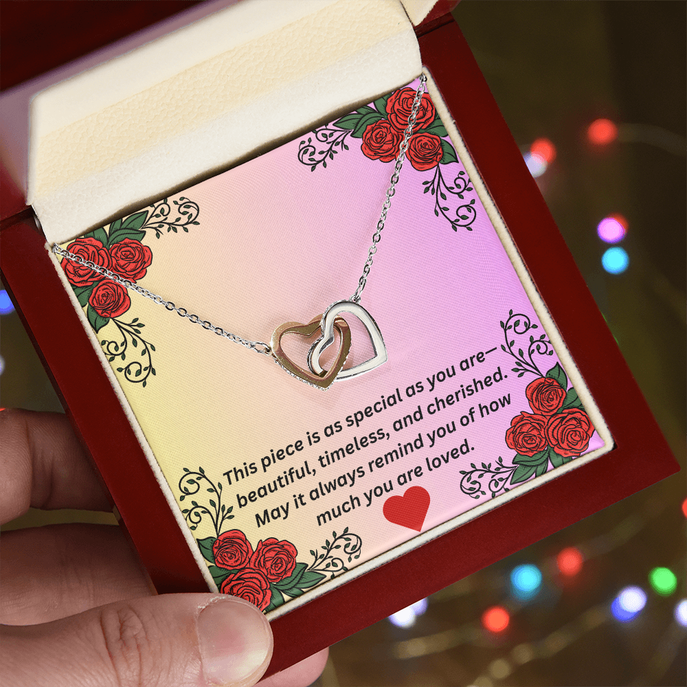 Interlocking Hearts Necklace – Meaningful Gift for Her