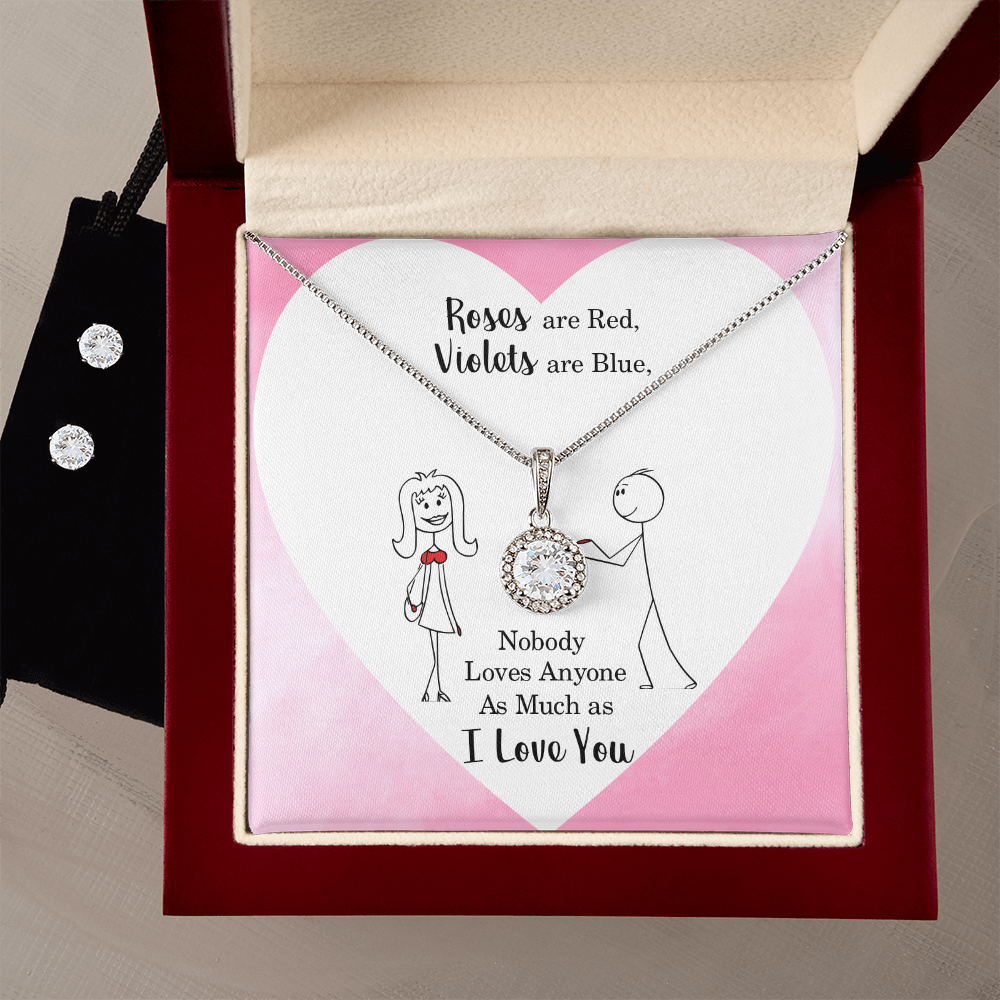 Eternal Hope Necklace & Earing Set Gift for Her