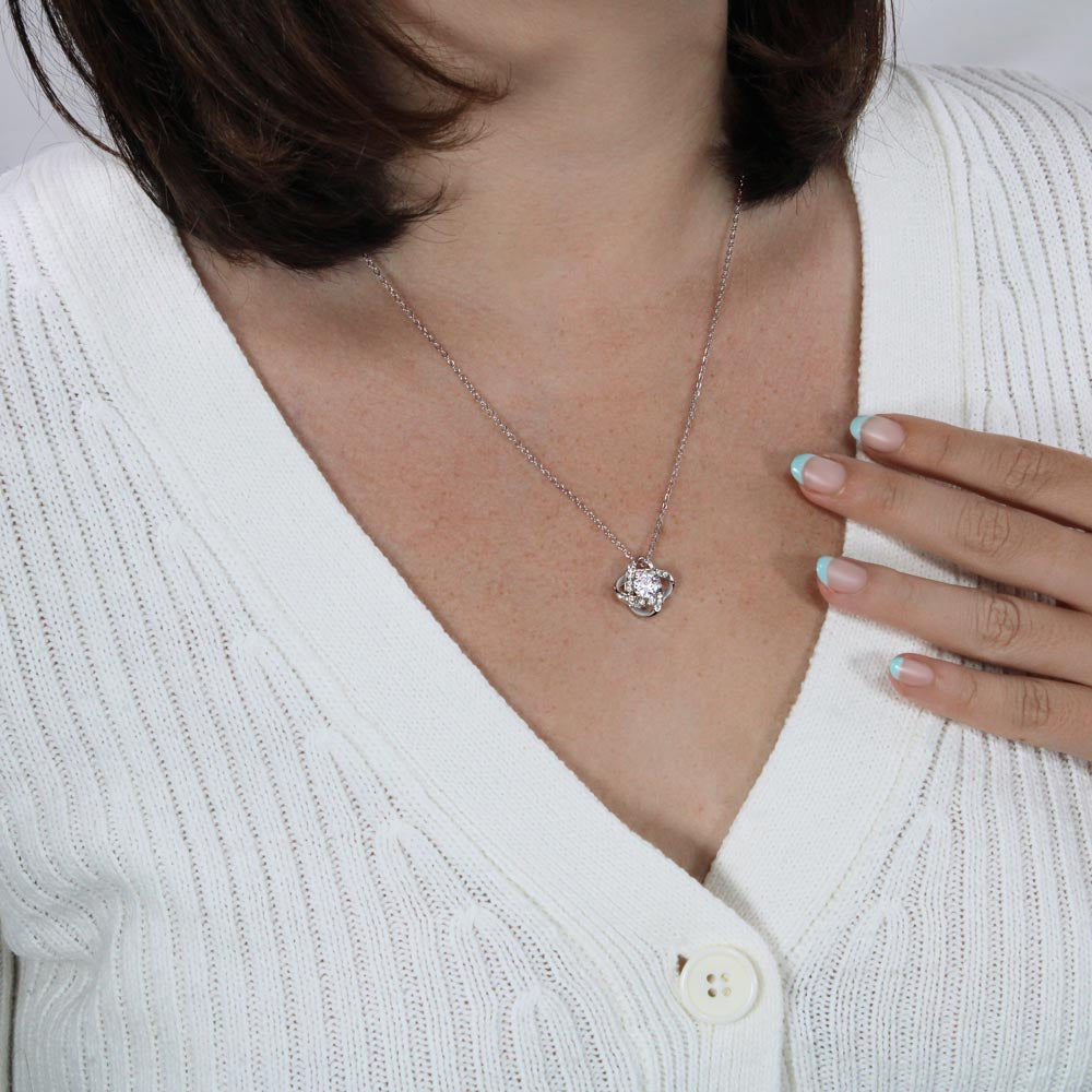 Love Knot Necklace – Gift for Her